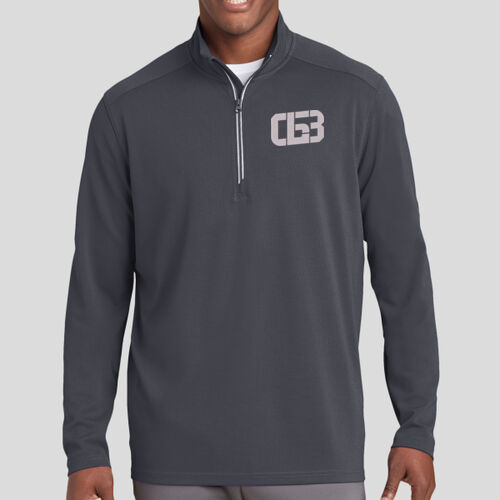 CL63 - Sport Wick ® Textured 1/4 Zip Pullover Thumbnail